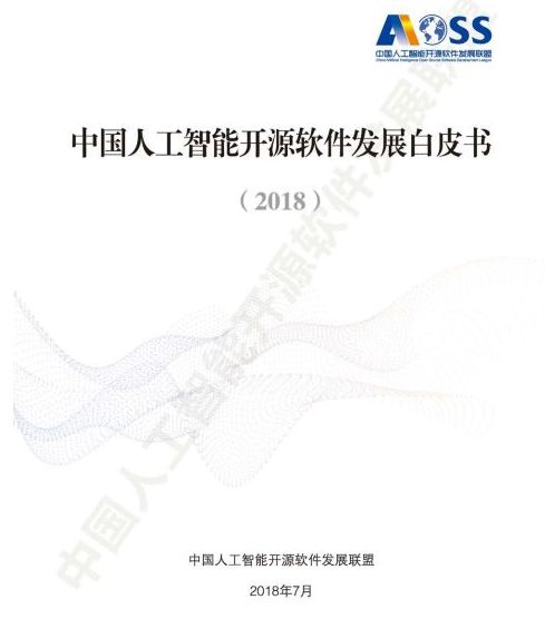 中國人工智能開源軟件發展白皮書2018及解讀 人工智能基礎軟件開發的機遇與挑戰